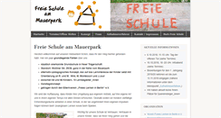 Desktop Screenshot of freieschuleberlin.de